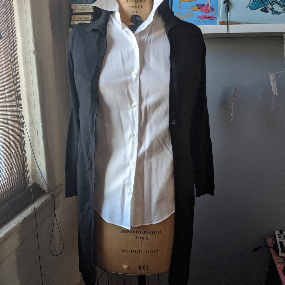 Urchin Knits Silk Cashimere long cardigan XS